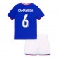 Prima Maglia Francia Camavinga 6 Euro 2024 Bambino